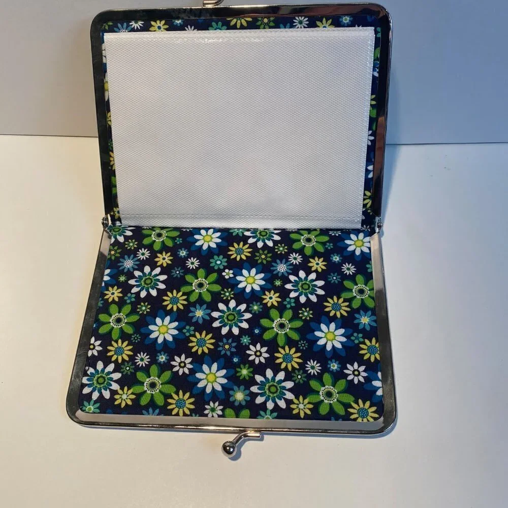 Vera Bradley blue & green picture album - Picture 2 of 2